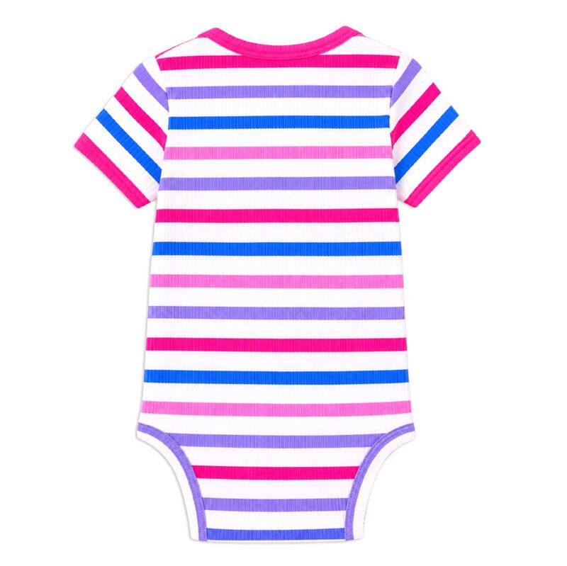 Milky Stripe Rib Bubbysuit 00-1Y image number 1